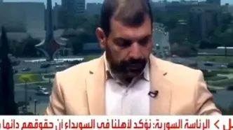 واکنش دو مجری تلویزیون سوریه به حمله اسرائیل
