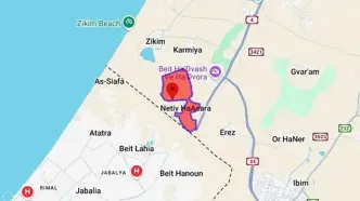 آژیر هشدار در مناطق شمال غزه