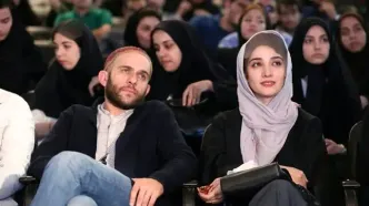 عصبانیت همسر بابک حمیدیان از همبازی شدن با حمید + فیلم