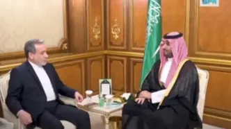 دیدار عراقچی با محمد بن سلمان ولیعهد عربستان سعودی