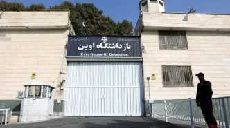 ویدئویی از زندان اوین دقایقی پس از حمله اسرائیل