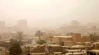 هشدار نارنجی :گرد و خاک عراقی در راه خوزستان