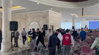 درگیری فیزیکی شدید در مجمع پدیده شاندیز