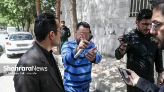 تصاویر؛ بازسازی صحنه قتل در خیابان خواجه ربیع مشهد