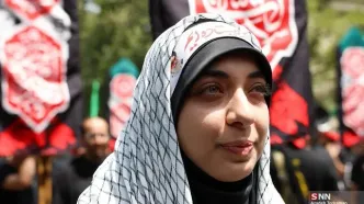 تصاویر؛ دسته عزاداری مردمی- دانشجویی تاسوعای حسینی در حمایت از رهبر انقلاب