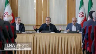 حضور رییس جمهور در جمع مدیران ارشد وزارت امور خارجه