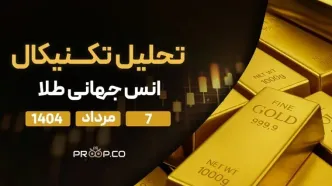 پیش‌بینی قیمت روزانه طلا (XAU) | ‌‌سه‌شنبه  7 مرداد ۱۴۰۴