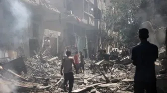 شهادت ۵۰ فلسطینی در حملات امروز رژیم صهیونیستی به غزه