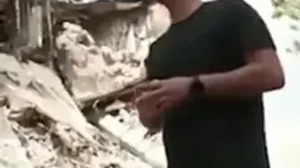 ایران فانوس دریایی علم اسرائیل را با موشک زد