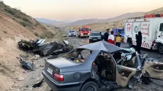 حادثه مرگبار در چهارمحال و بختیاری با ۴ کشته