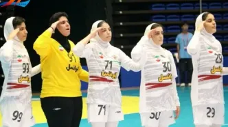 هت تریک دختران هندبال تکمیل شد