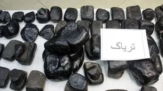 کامیون میوه با ۹۵ کیلوگرم تریاک توقیف شد