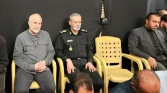 مراسم چهلمین روز شهادت سپهبد باقری برگزار شد