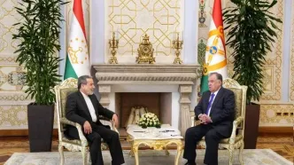 دیدار عراقچی با رئیس‌جمهور تاجیکستان