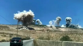 مجروح شدن ۶ نفر در پی حمله رژیم صهیونیستی به بقاع در لبنان