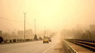 نادرترین رویداد گردوغبار در کشور