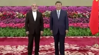 دیدار سفیر جدید ایران با رئیس‌جمهور چین