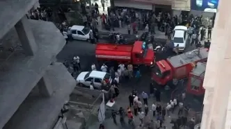آتش سوزی در یک ساختمان مسکونی در تهران؛ فوت چهار عضو یک خانواده