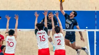 ست اول: ایران 25 - بلغارستان 17/  ایران گزینه صعود شد