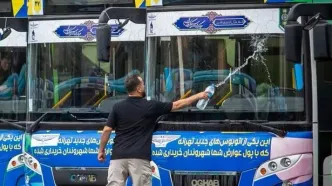 تصاویر؛ اتوبوس‌های تهران برای اربعین به خط شدند