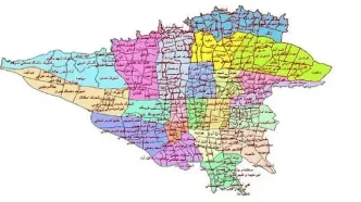 نقشه تهران در سال ۱۳۲۳