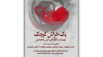 «یک خراش کوچک» در تالار مولوی