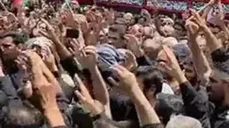 دودمهٔ عزاداران ظهر عاشورای سعادت‌آباد با نوای میثم مطیعی
