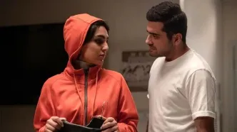 استایل خاص مادرِ بازیگر زخم کاری سوژه عکاسان شد
