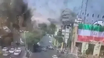 فیلمی واضح و وحشتناک از جنایت جنگی اسرائیل در میدان قدس تجریش