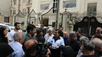 بازدید رئیس سازمان مدیریت بحران تهران و معاون دادستان از ساختمان‌های آسیب‌دیده در تهران