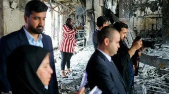 بازدید سفرای۲۸ کشور از ساختمان شیشه ای صداوسیما