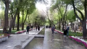 سال ۱۸۹۱؛ تصویری کمیاب از چهارباغ اصفهان