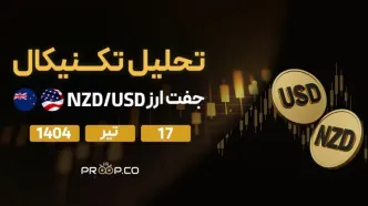 تحلیل تکنیکال روزانه جفت‌ارز دلار نیوزلند به دلار آمریکا (NZD/USD) | سه‌‌‌شنبه ۱۷ تیر ۱۴۰۴
