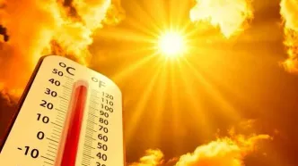 ثبت دمای ۵۰ درجه و بالاتر در ۹ شهر