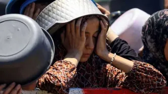 ۶ نفر در غزه طی یک روز بر اثر گرسنگی به شهادت رسیدند