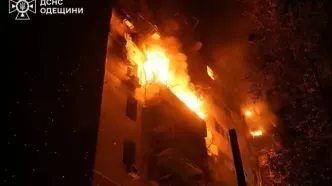یک کشته در حمله پهپادی روسیه به «اودسا»