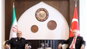 پزشکیان و اردوغان دیدار کردند+ عکس