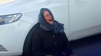 التماس مادر قاتل به مادر الهه مقابل دادگاه