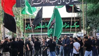 دسته عزاداری «یوم الزینب» در زنجان