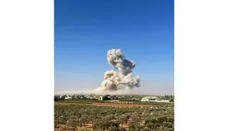 وقوع انفجار بزرگ اطراف فرودگاه حلب