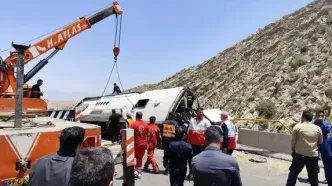 گزارش سخنگوی دولت از عملکرد اورژانس در حادثه واژگونی اتوبوس