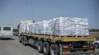 ۲۵ کامیون حامل کمک‌های بشردوستانه وارد شمال نوار غزه شد