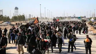 تردد ۱۸۶ هزار نفر از مرز مهران برای زیارت عتبات عالیات