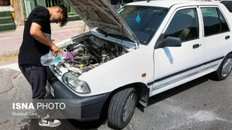 تصاویر؛ موج گرما در یزد