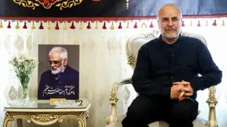دیدار محمدباقر قالیباف با خانواده شهید محمدمهدی طهرانچی