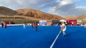 مسابقات هاکی چمنی پسران کشور با ۱۰ بازی در روز نخست برگزار شد