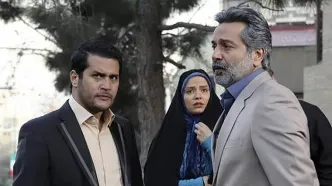 قاب پدر دختریِ بازیگر آوای باران و دخترش