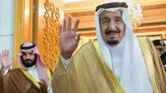 پادشاه عربستان پس از مدت‌ها غیبت آفتابی شد / ویدئو