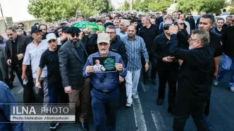 تشییع پیکر «احمد توکلی»