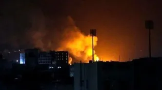 حملات گسترده اسرائیل به یمن